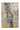 Sinai Viscose Tæppe - 225 Grå/Blå/Guld